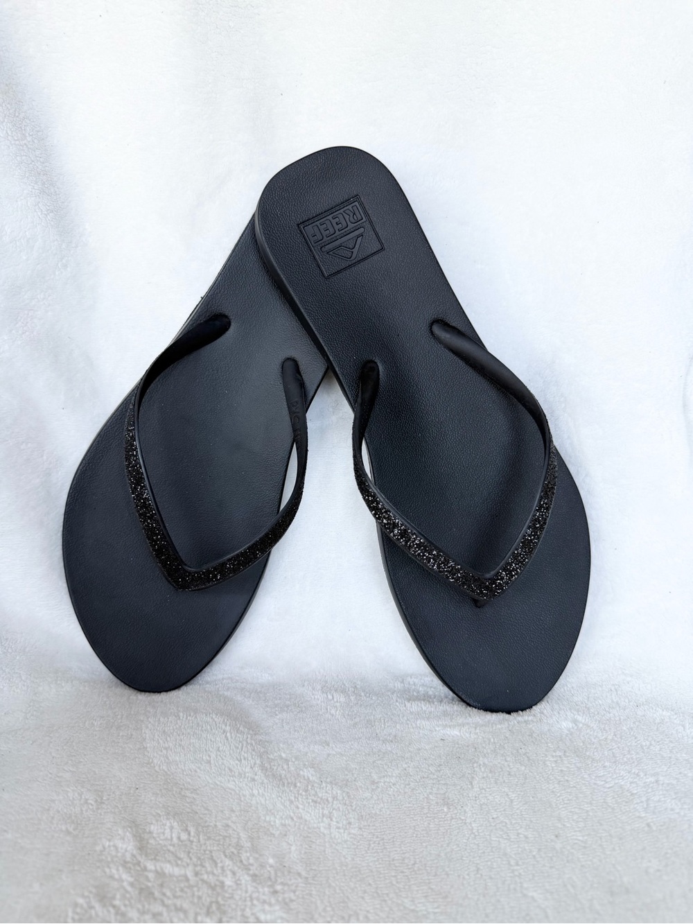 New Women's Reef Cushion Bounce Stargazer Black Size 8 New 100% Original